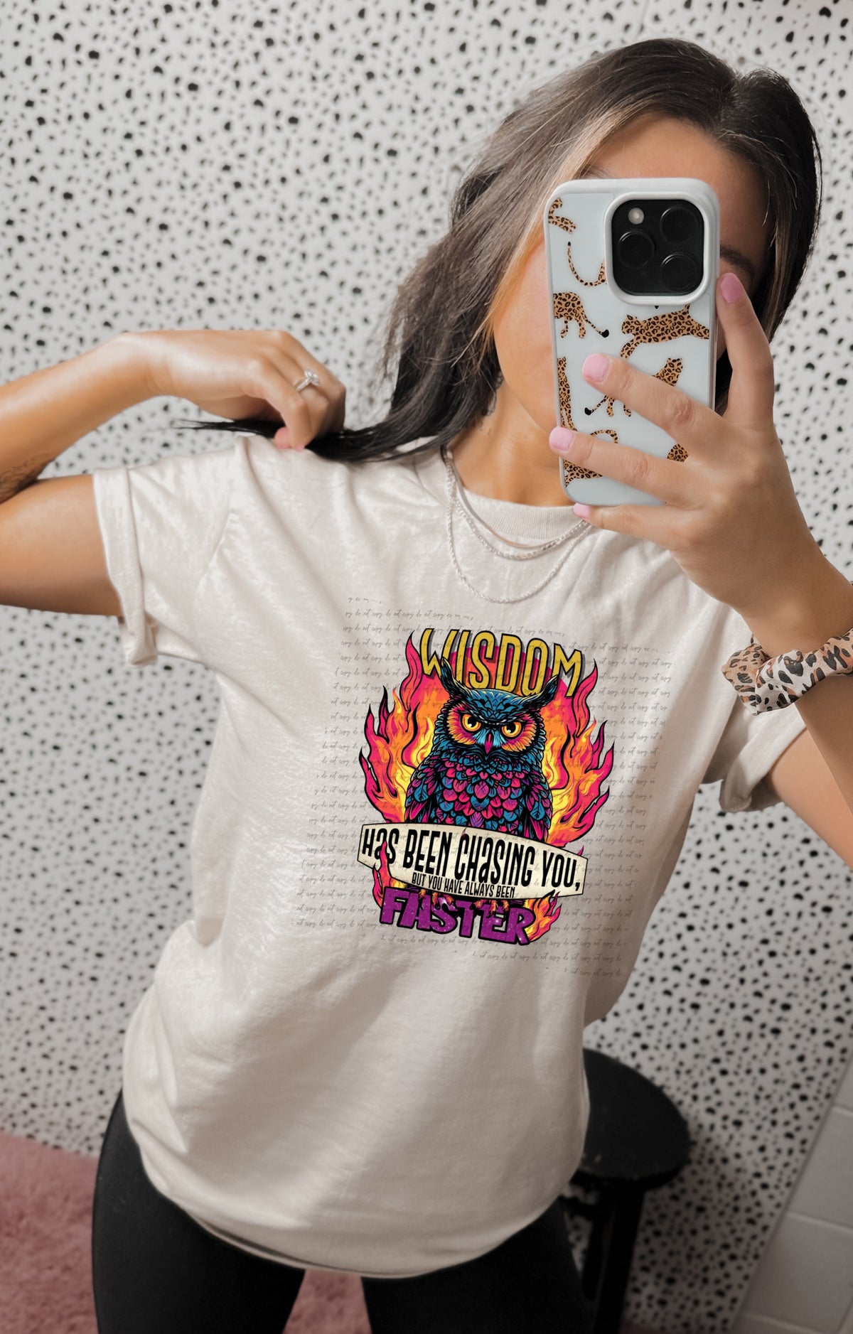 Wisdom has been chasing you 22259 DTF transfer