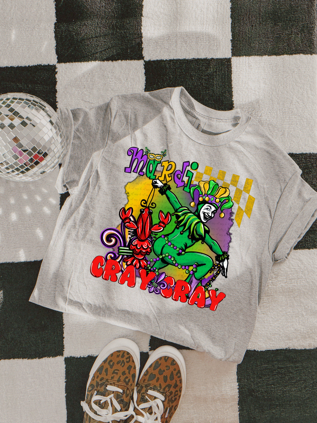 Mardi cray cray 22243 DTF transfer