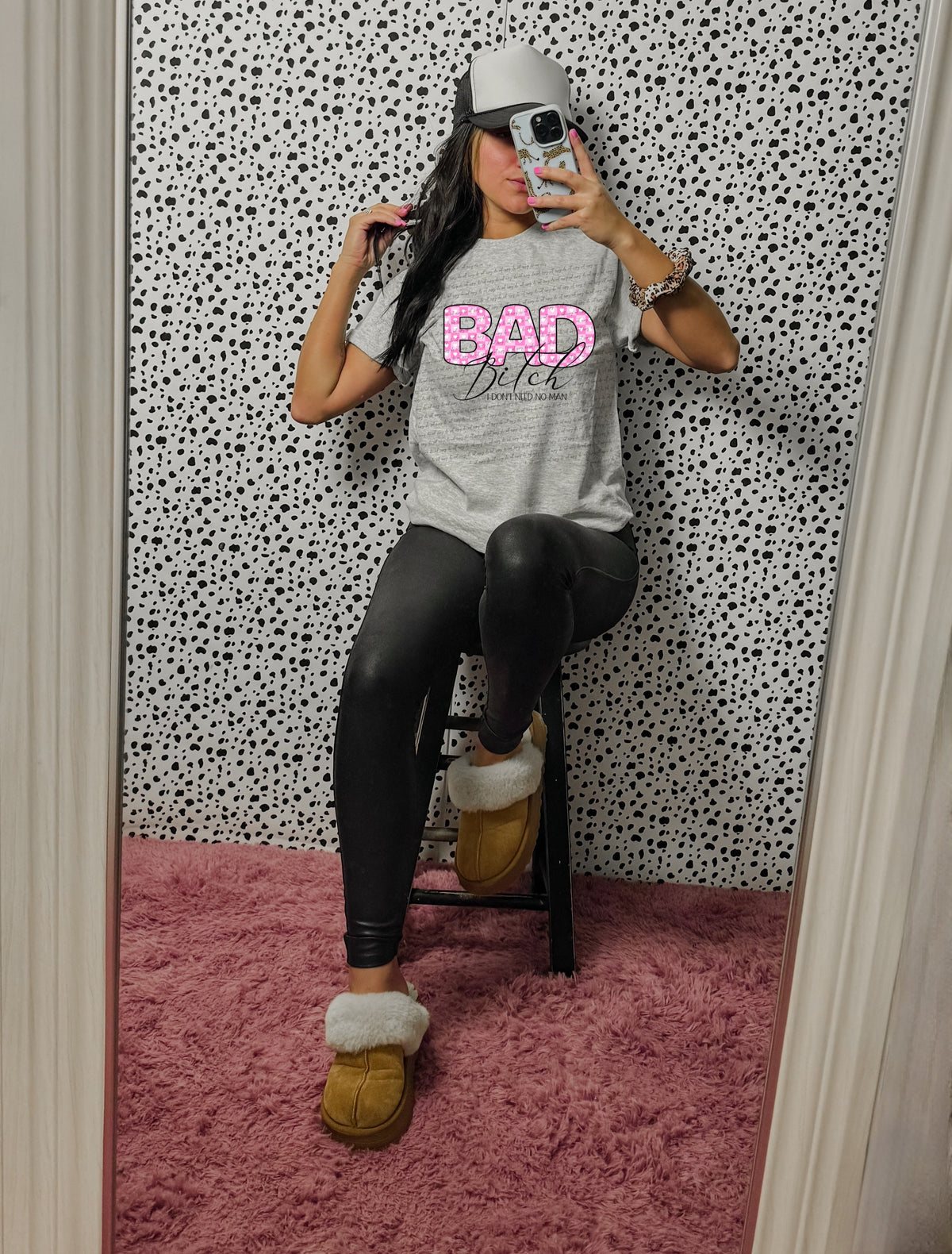 Bad B i dont need no man 22208 DTF transfer