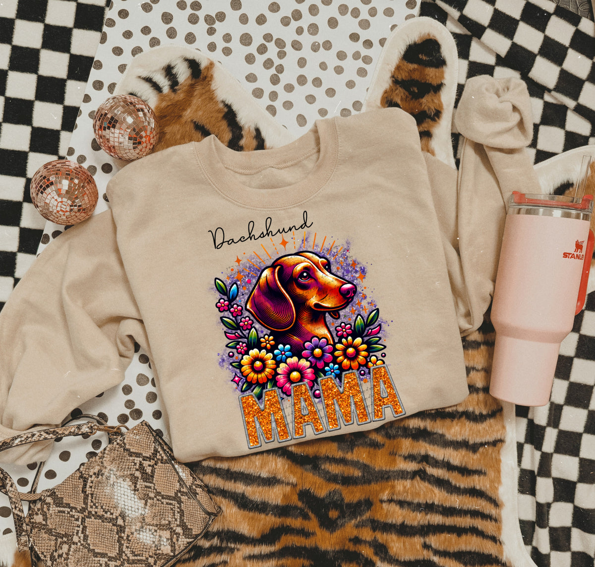 Dachshund mama 22154 DTF transfer