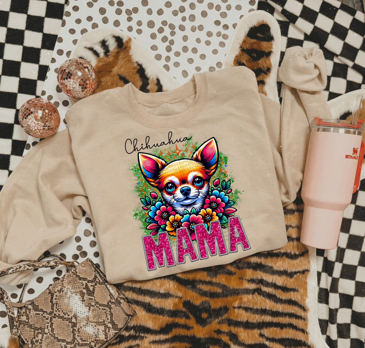 Chihuahua mama 22151 DTF transfer