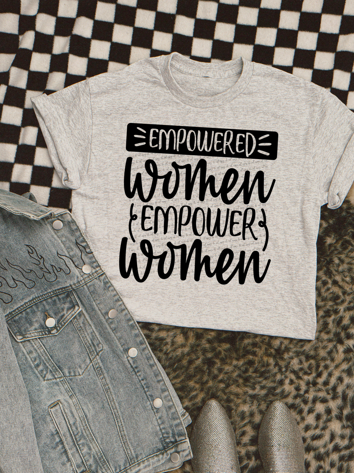 Empowered women empower women 22221 DTF transfer