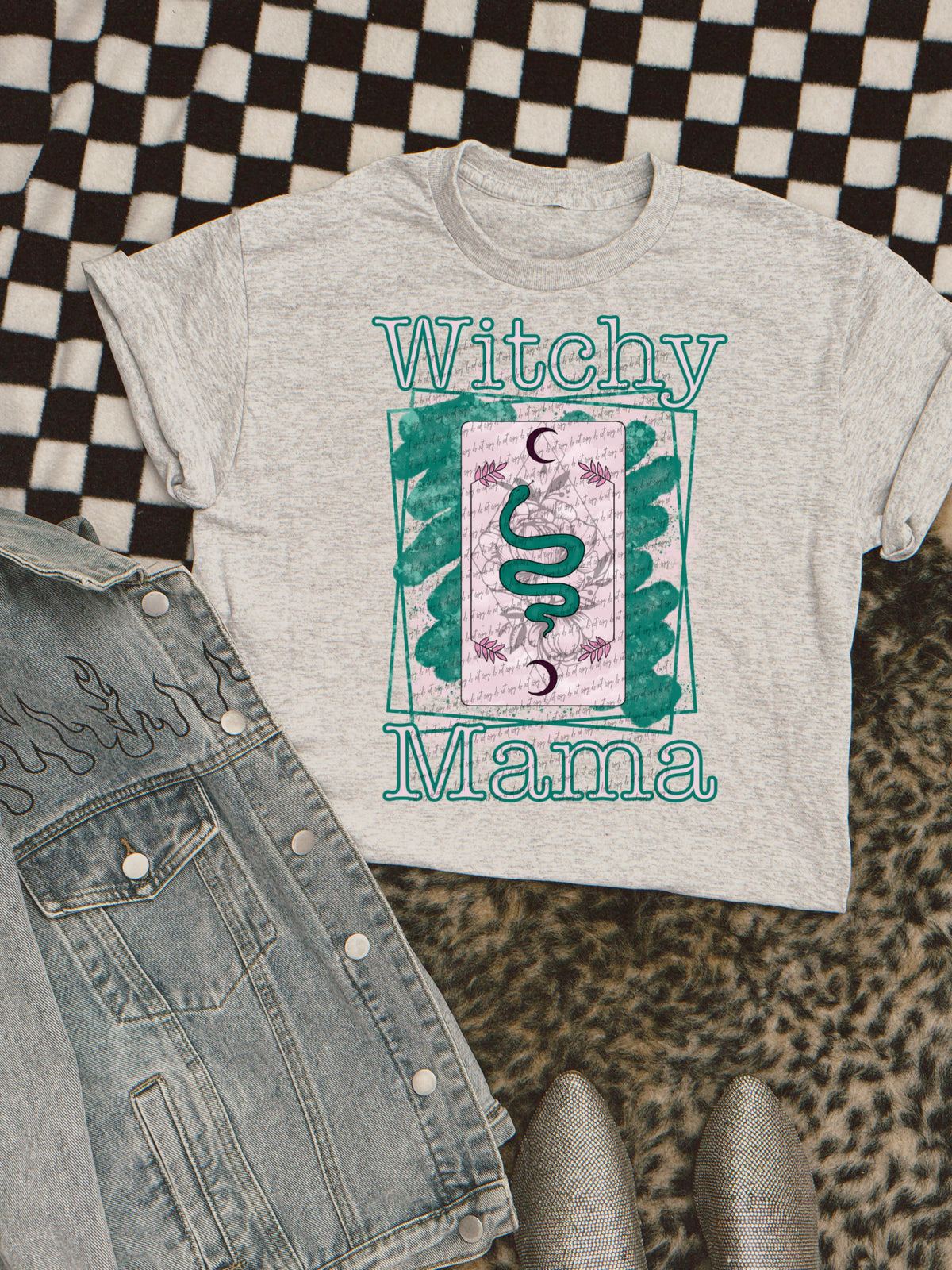 Witchy mama 22218 DTF transfer