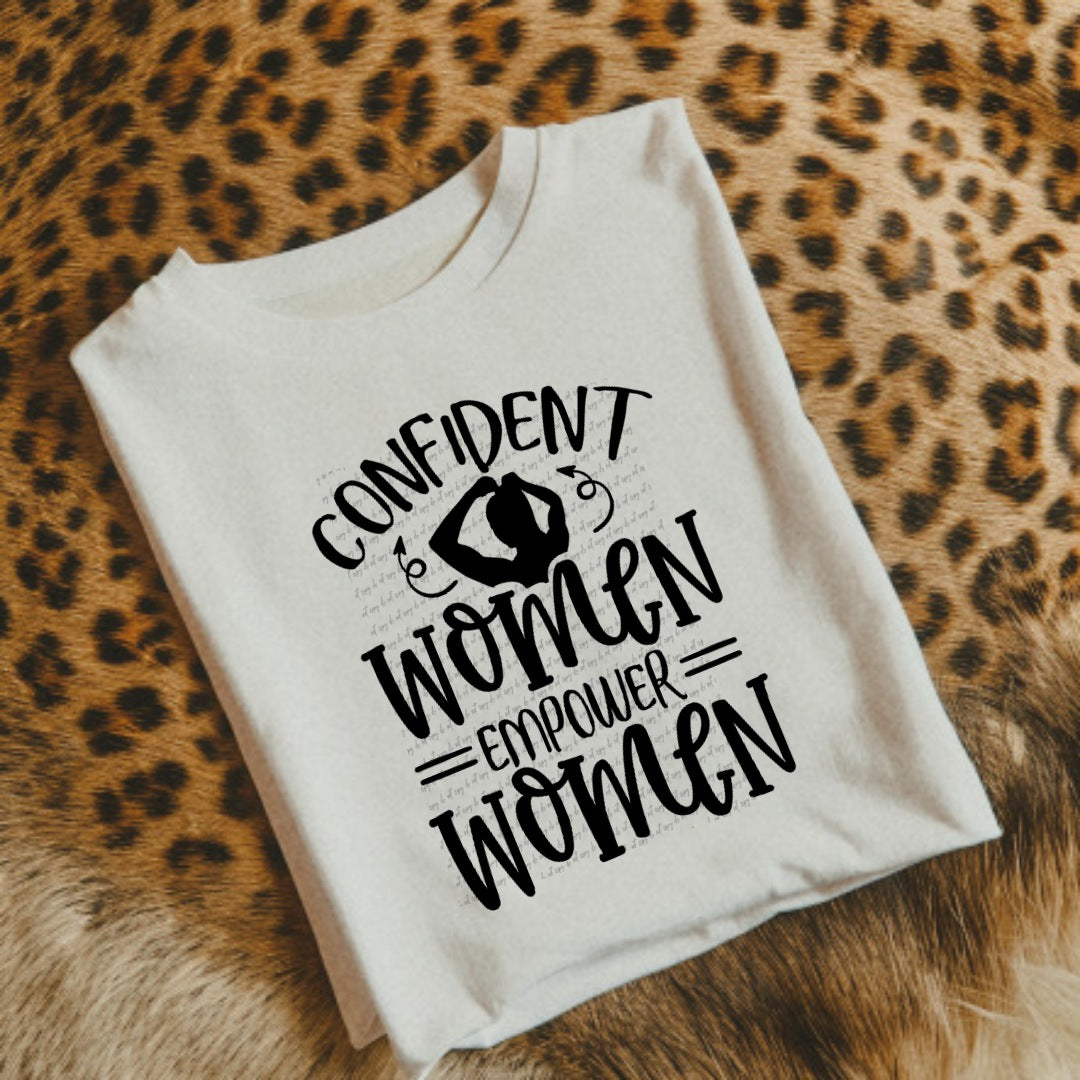 Confident women empower women 22273  DTF transfer