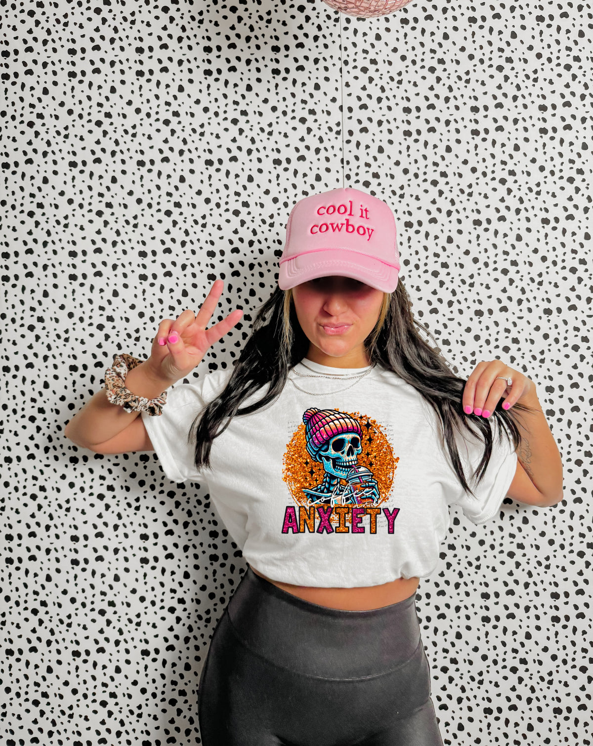 Anxiety skellie 22353 DTF transfer