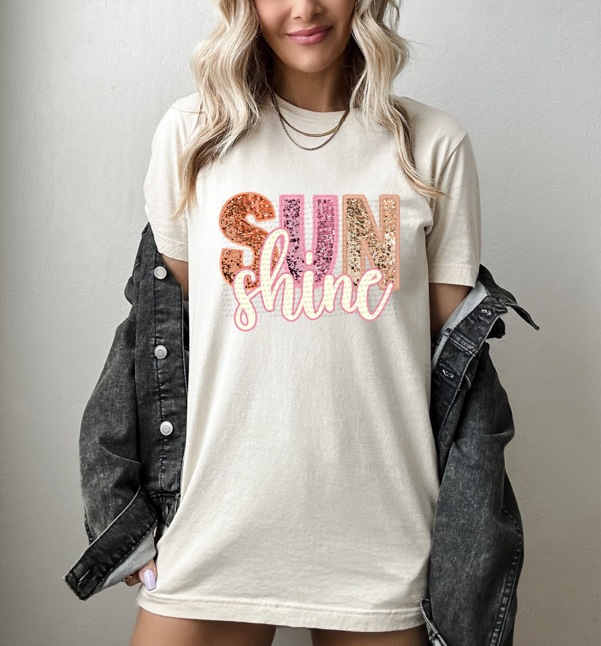 Sun shine fux 22381 DTF transfer