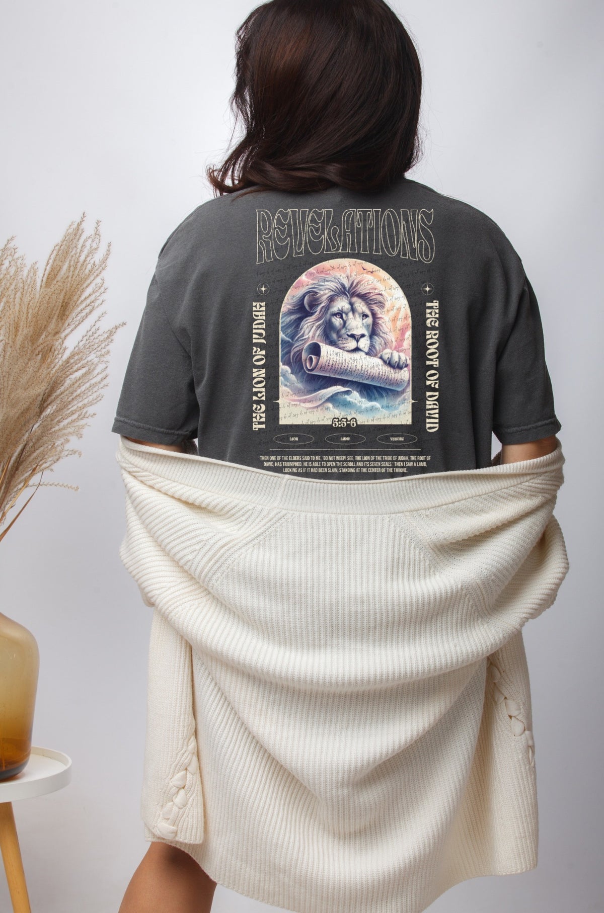 Revelations LION faithful true OUTLINE 22434 DTF transfer