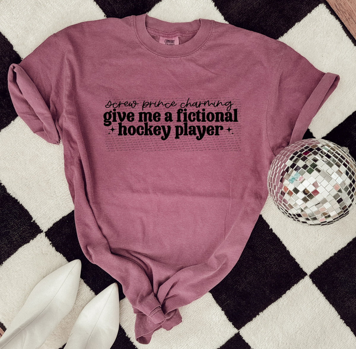 Screw prince charming give me a fictional hockey player 22590 DTF transfer