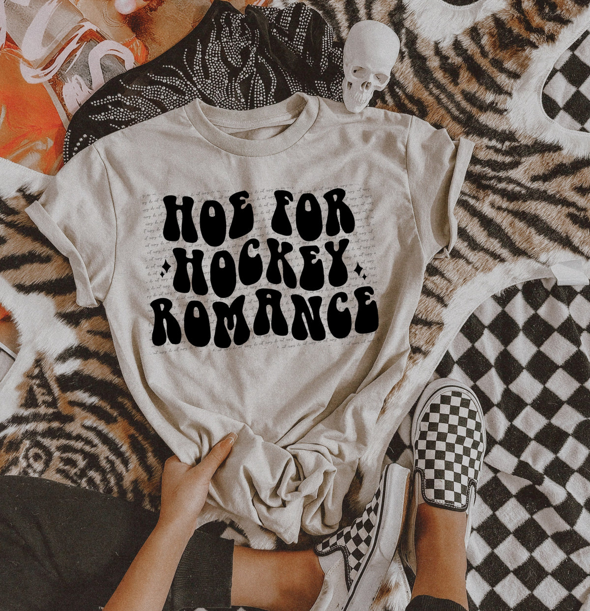 Hoe for hockey romance 22589 DTF transfer