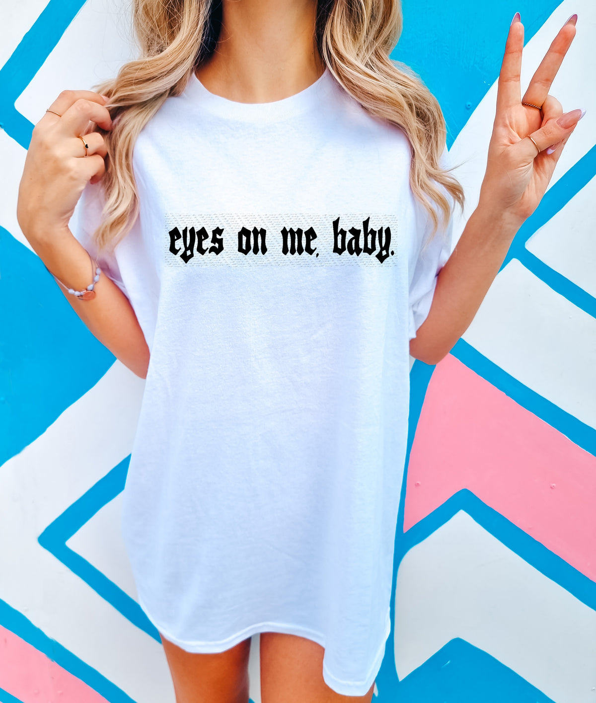 Eyes on me baby 22627  DTF transfer