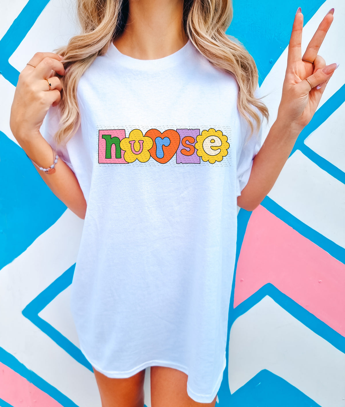 Nurse funky style 22625  DTF transfer
