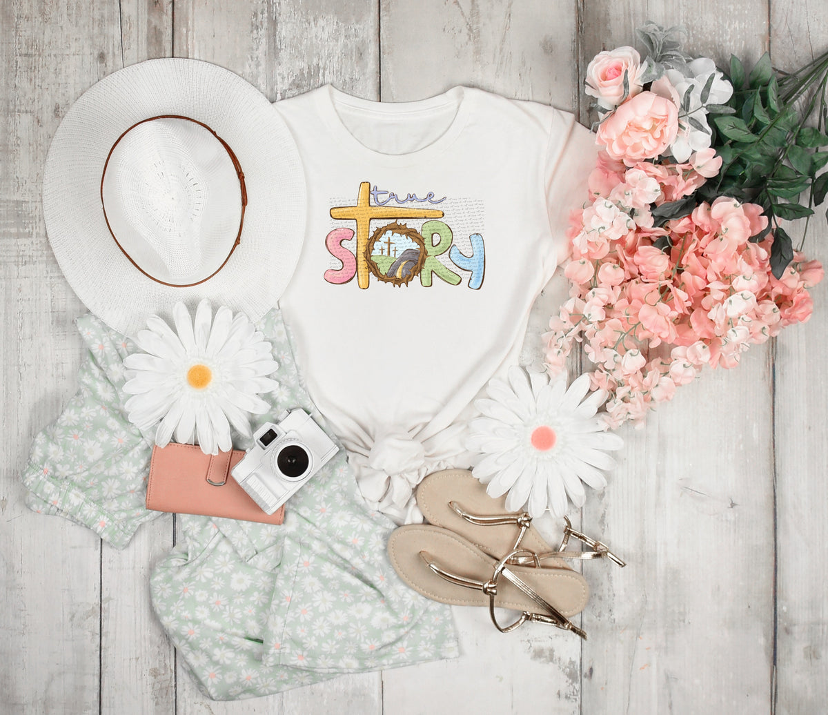 True story colorful 22638 DTF transfer