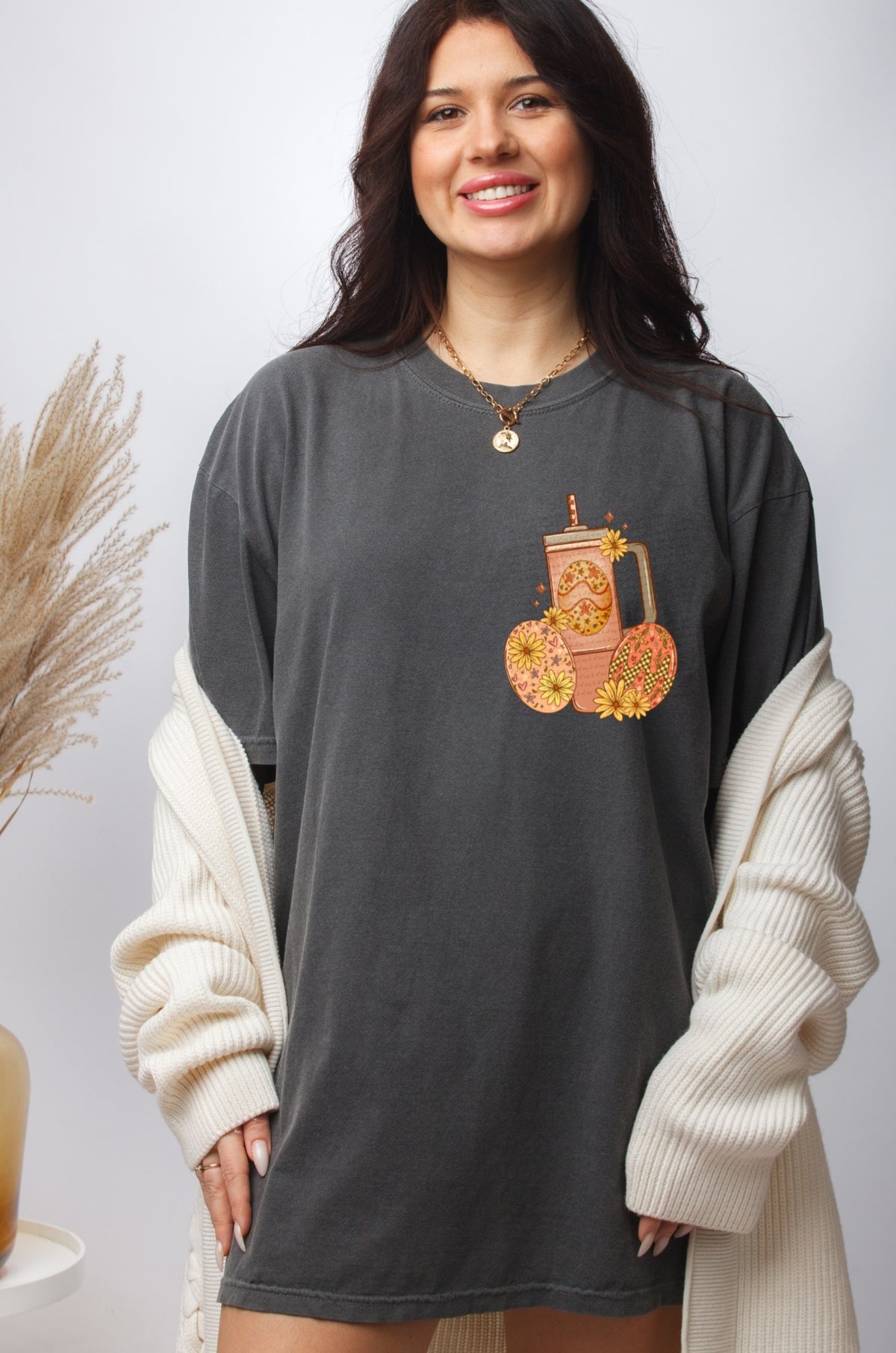 Egg and cup ORANGE CHOOZE SIZE 22690 DTF transfer