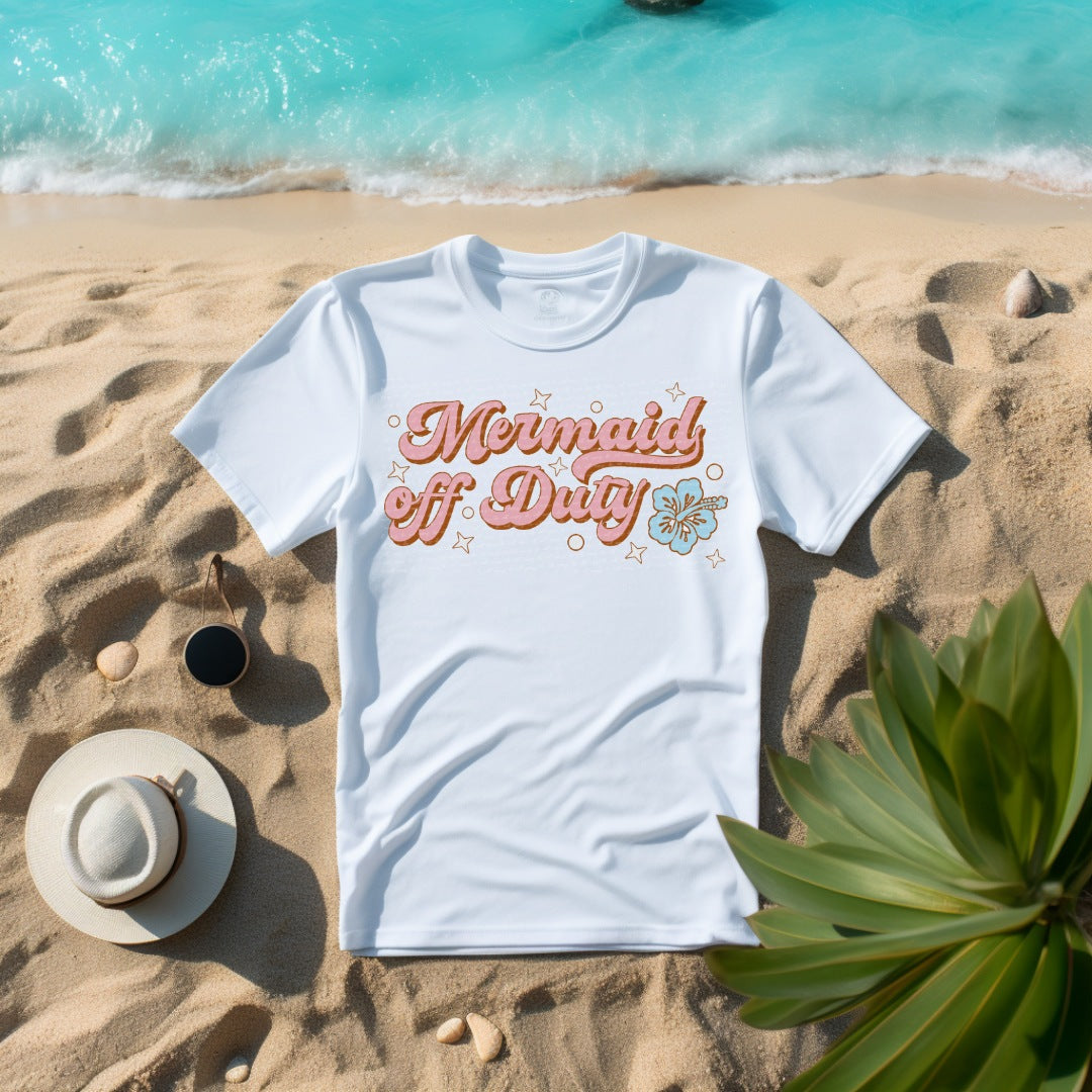 Mermaid off duty 22754 DTF transfer