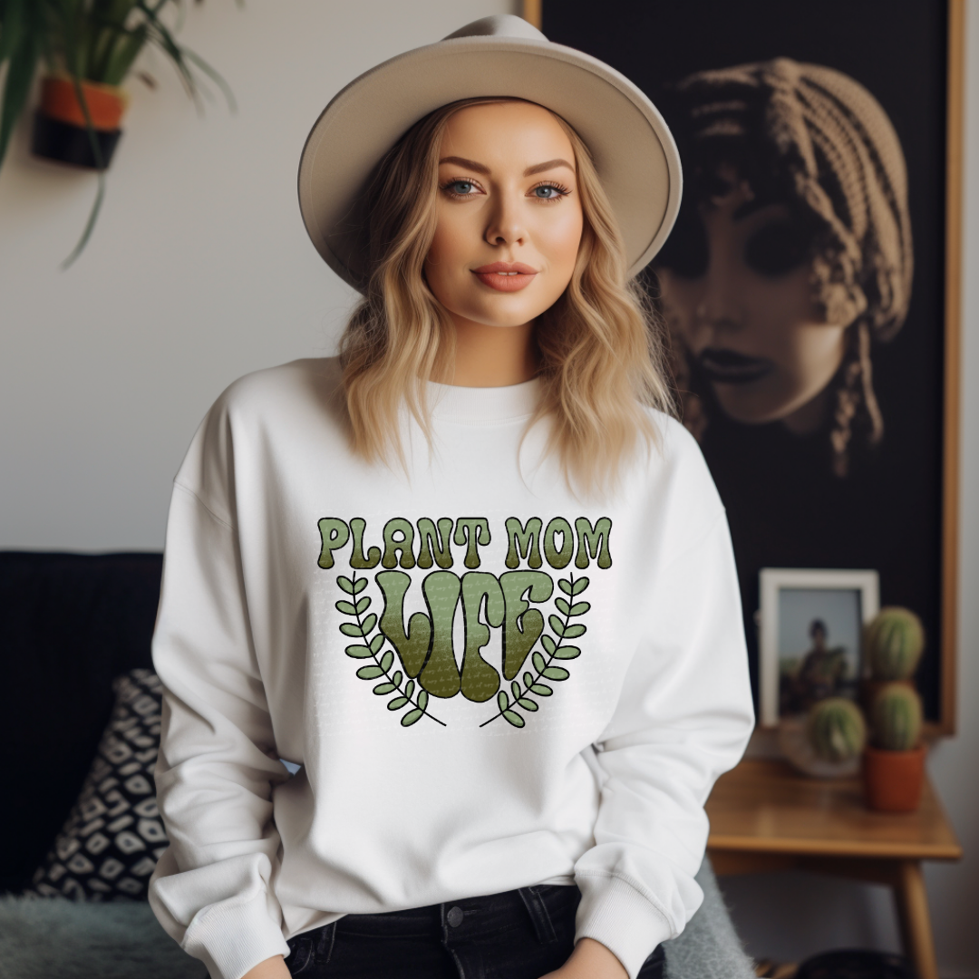 Plant mom life 22792 DTF transfer