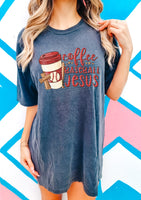 Coffee baseball and jesus 22868 DTF transfer