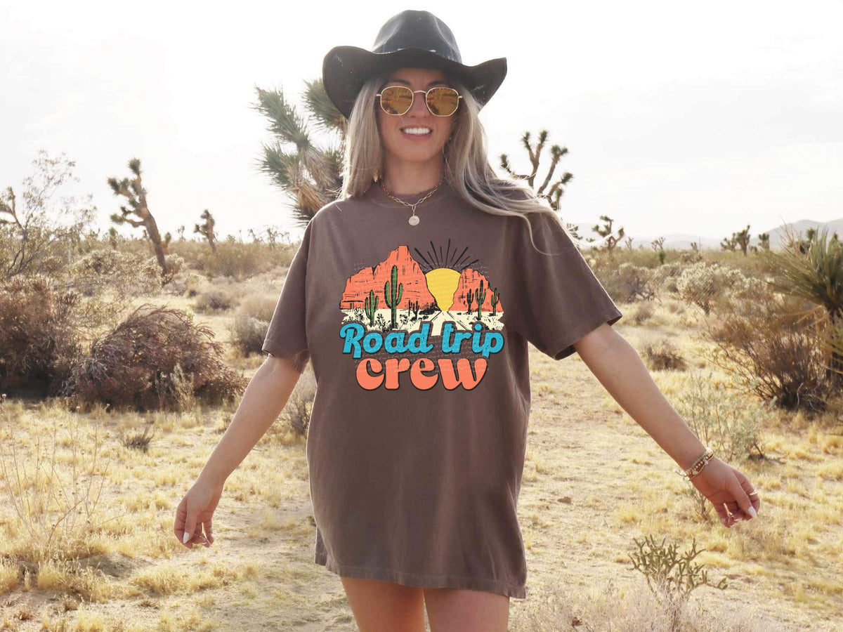 Road trip crew desert  22887 DTF transfer