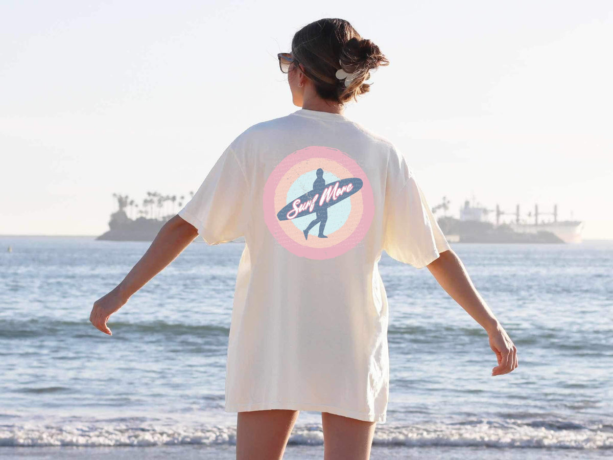 Surf more muted colors 22882 DTF transfer