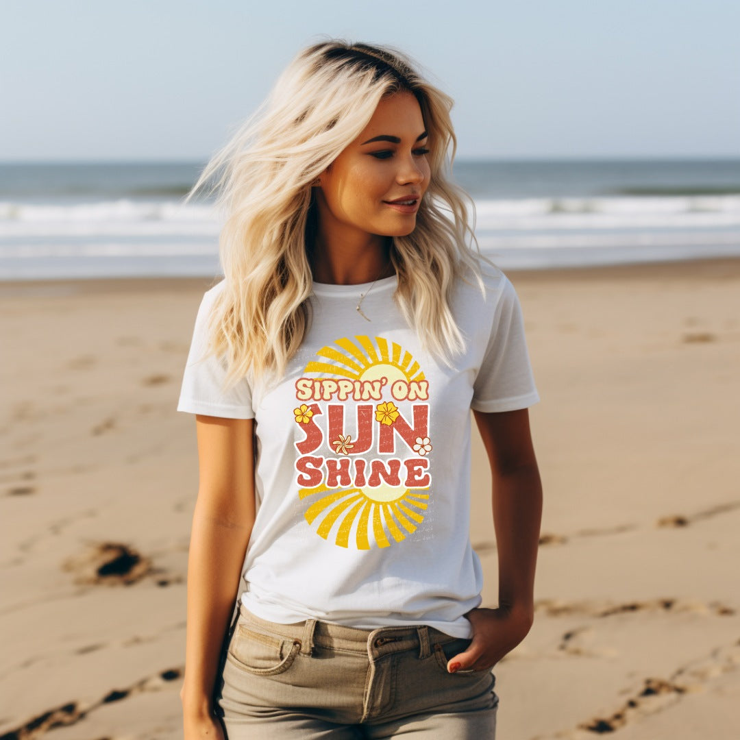 Sippin on sunshine 22902 DTF transfer