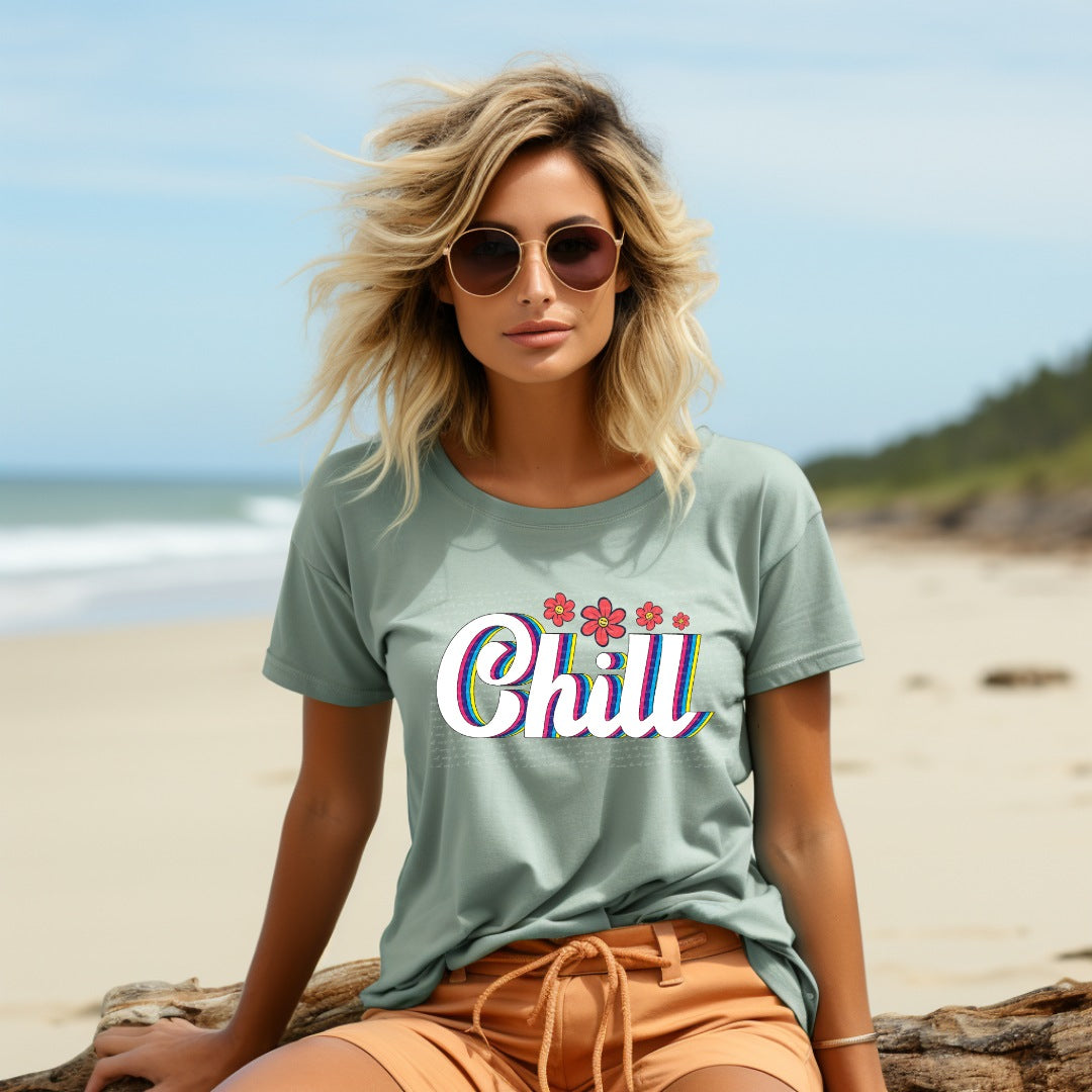Chill retro 22896 DTF transfer