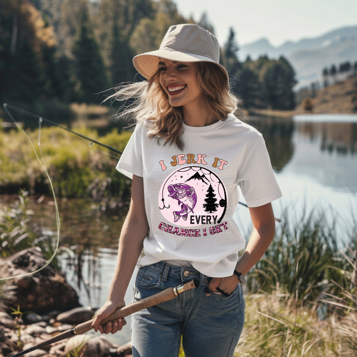 I jerk it every chance i get purple hints 22921 DTF transfer