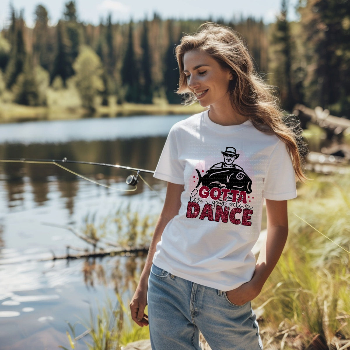 Gotta love a good pole dance 22930 DTF transfer