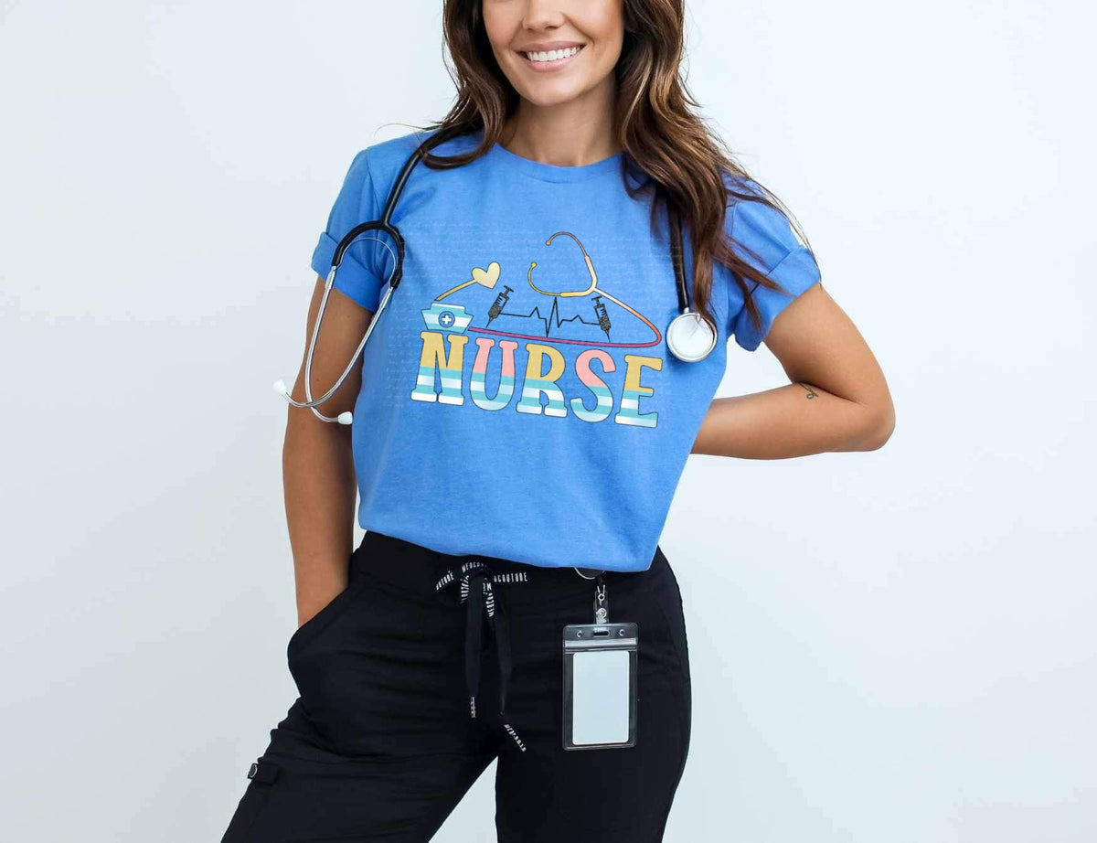 Nurse with stethescope 28129 DTF transfer