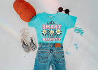 Cute smart and a little bit dramatic BLACK checkers 28193 DTF transfer