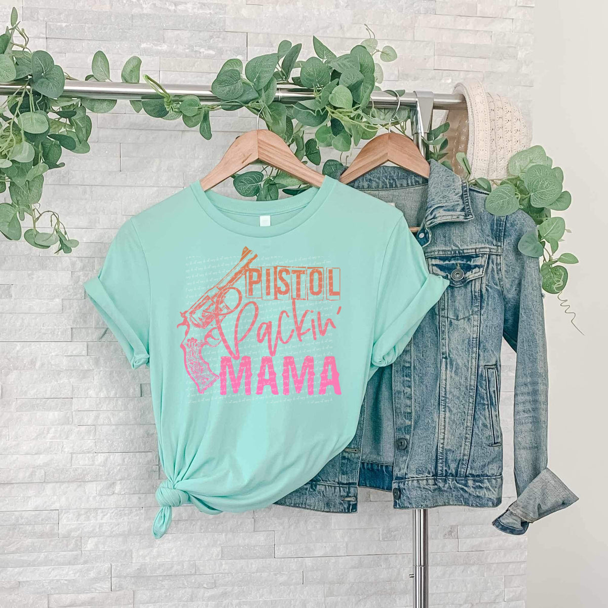Pistol packin mama COLORFUL 28273 DTF transfer