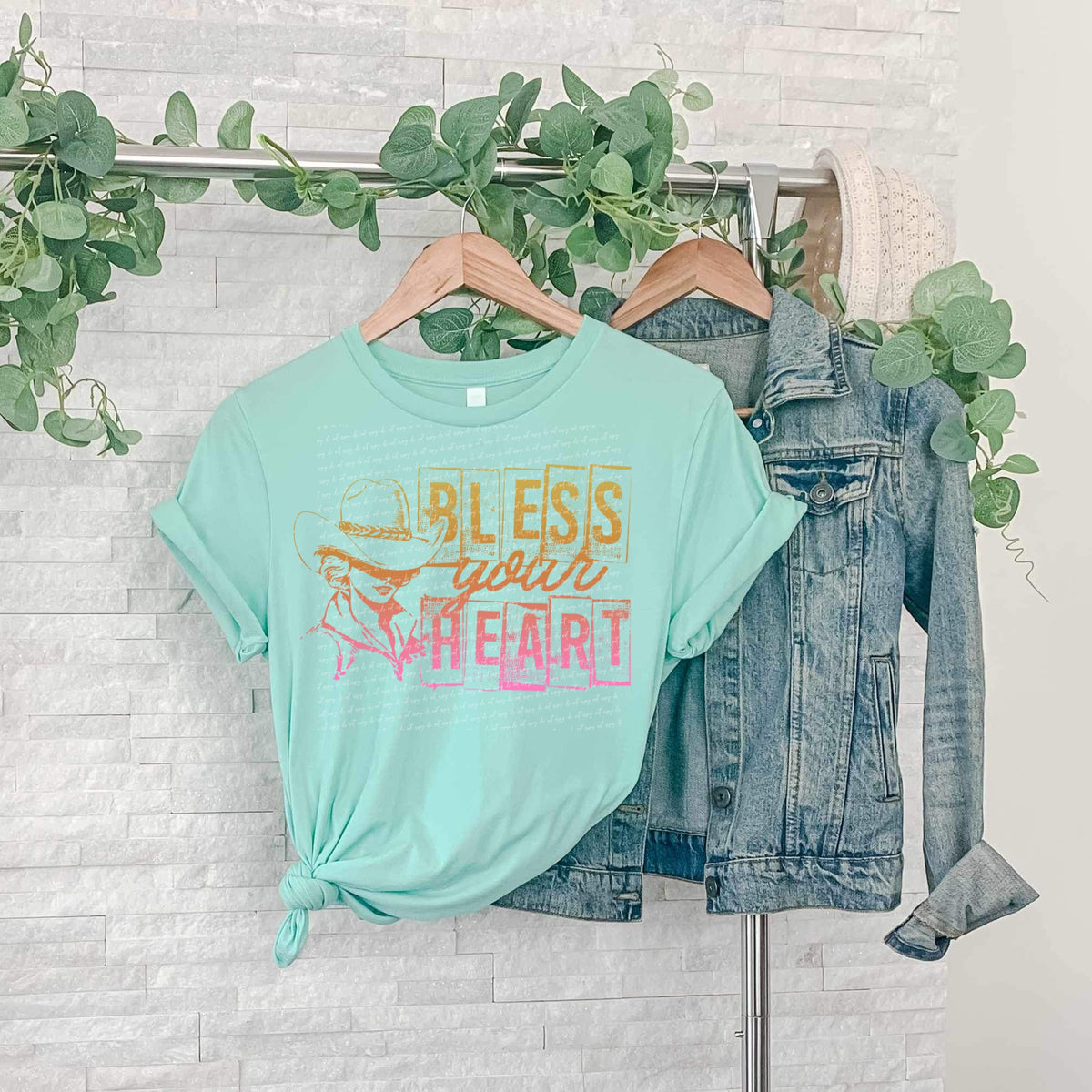 Bless your heart COLORFUL 28272 DTF transfer