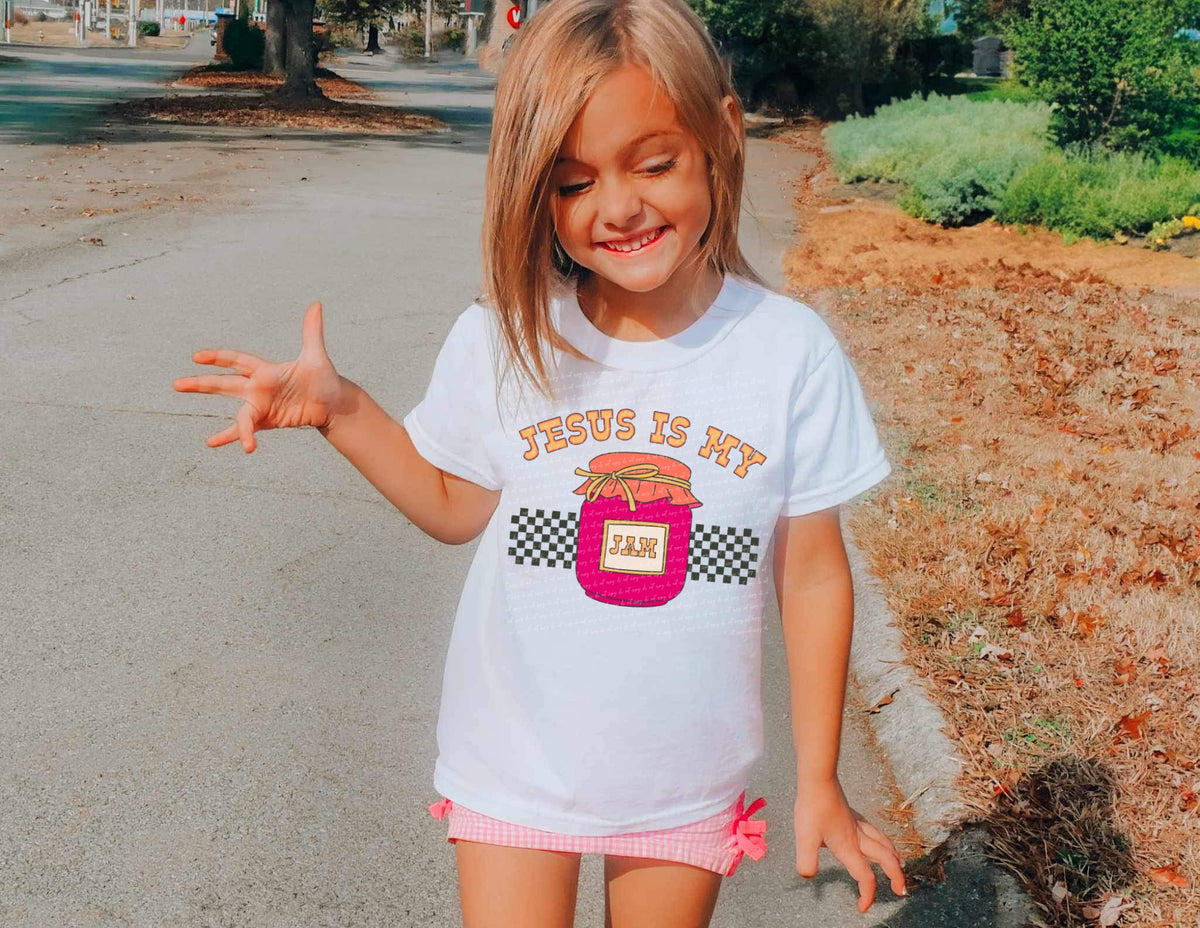 Jesus is my jam PINK 28287 DTF transfer