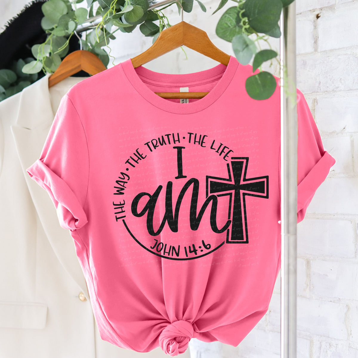 I am the way the truth BLACK  28334 DTF transfer