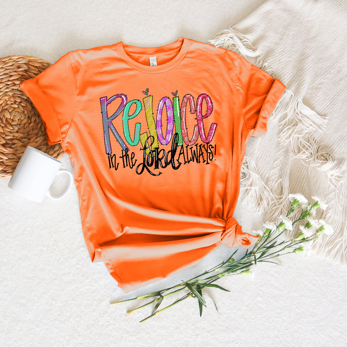 Rejoice colorful prints 28361 DTF transfer