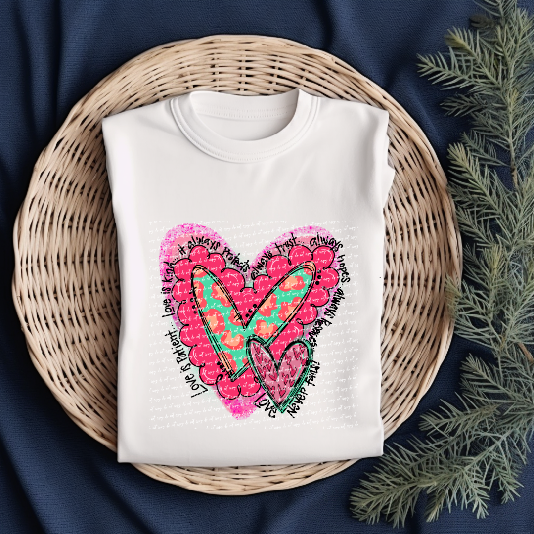 Love is patient 28366 DTF transfer