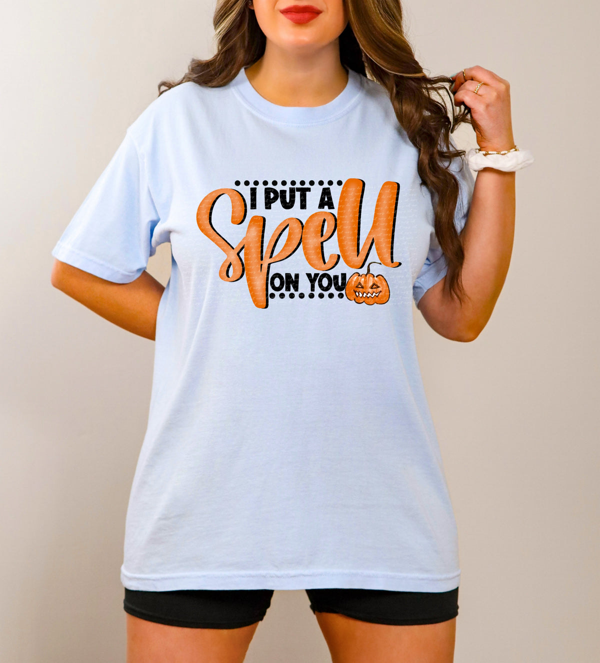 I put a spell on you orange 28679 DTF TRANSFER