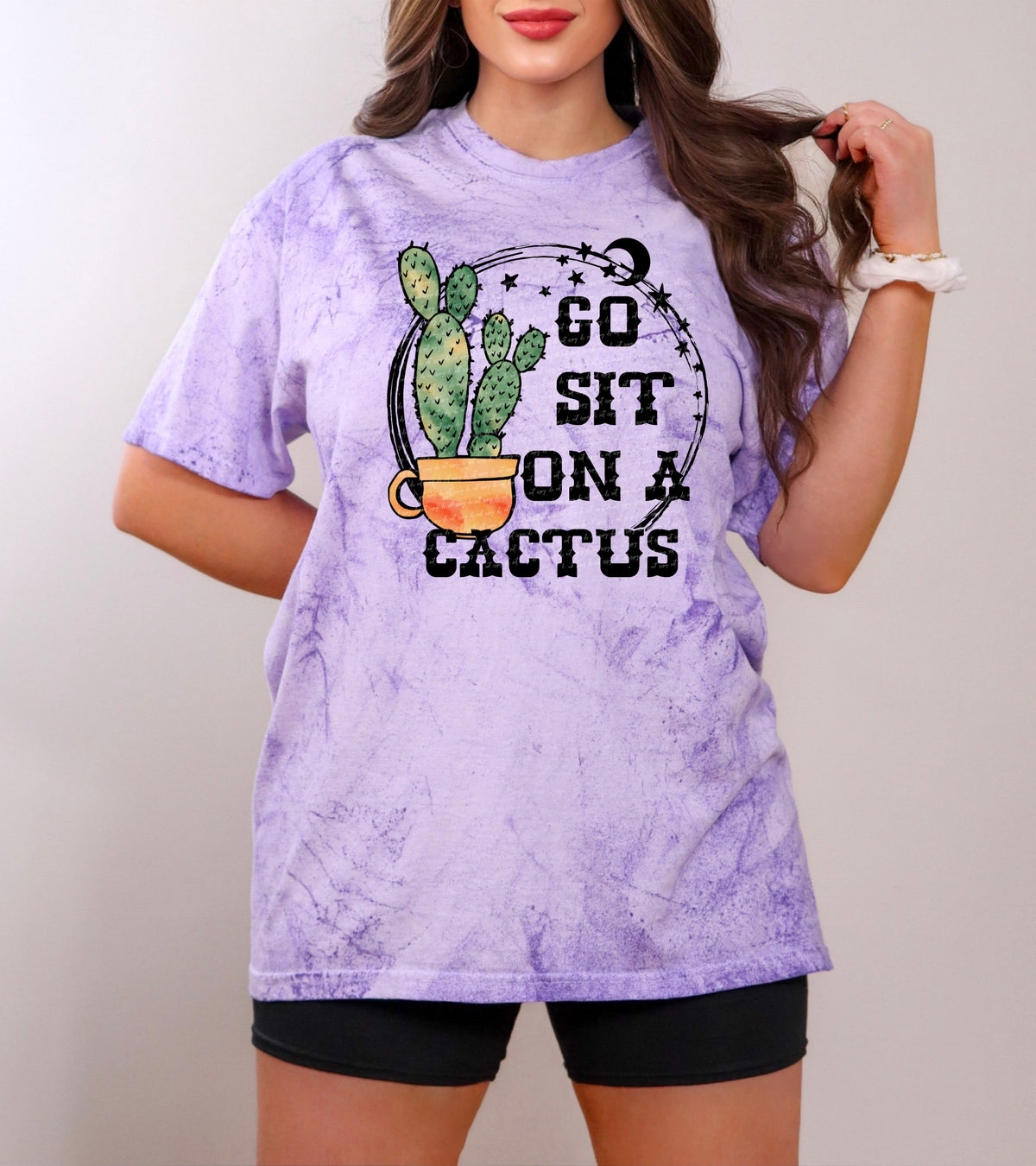 Go sit on a cactus  28671 DTF TRANSFER