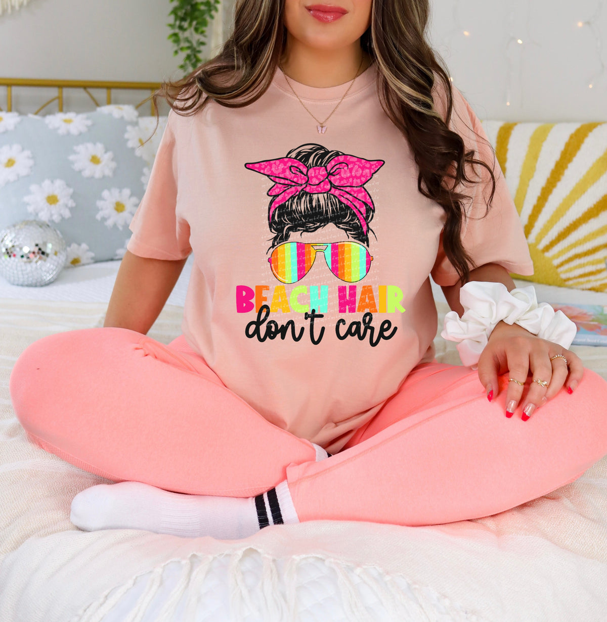 Beach hair dont care 28657 DTF TRANSFER