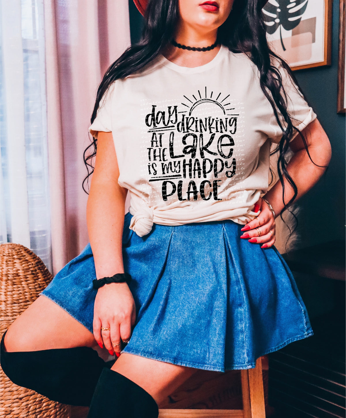 Day drinking at the lake 28479 DTF TRANSFER