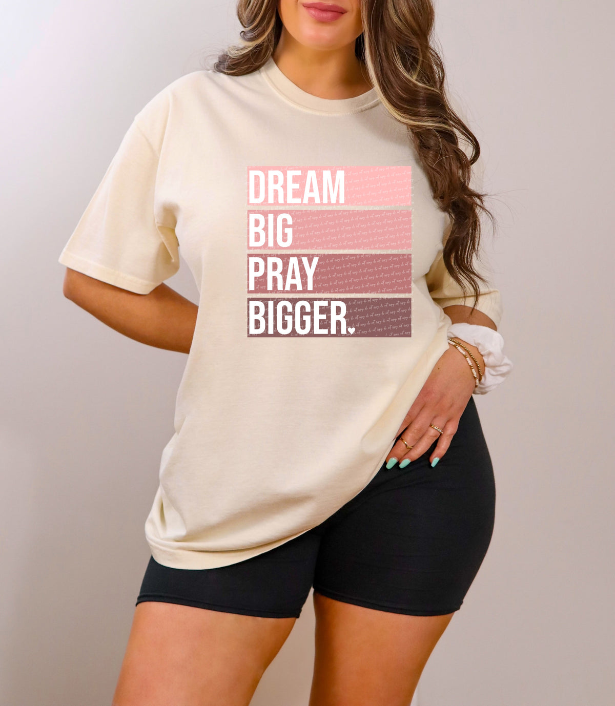 Dream big pray bigger 28642 DTF TRANSFER