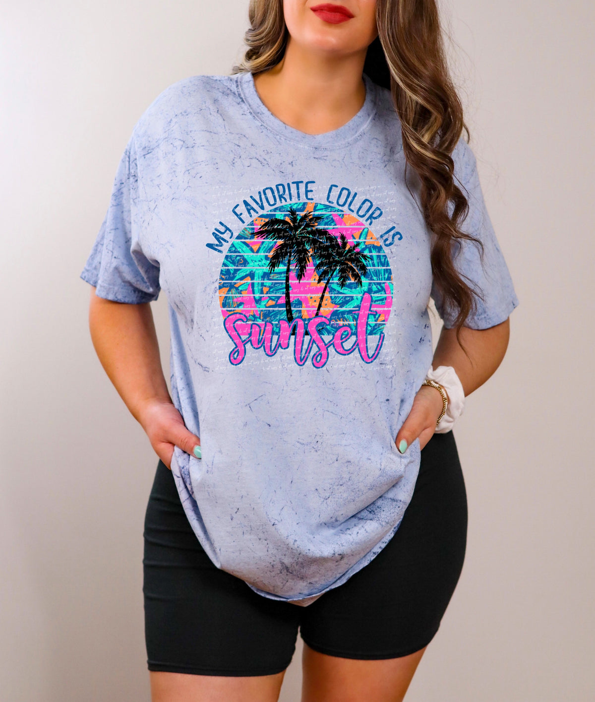 My favorite color is sunset 28477 DTF TRANSFER