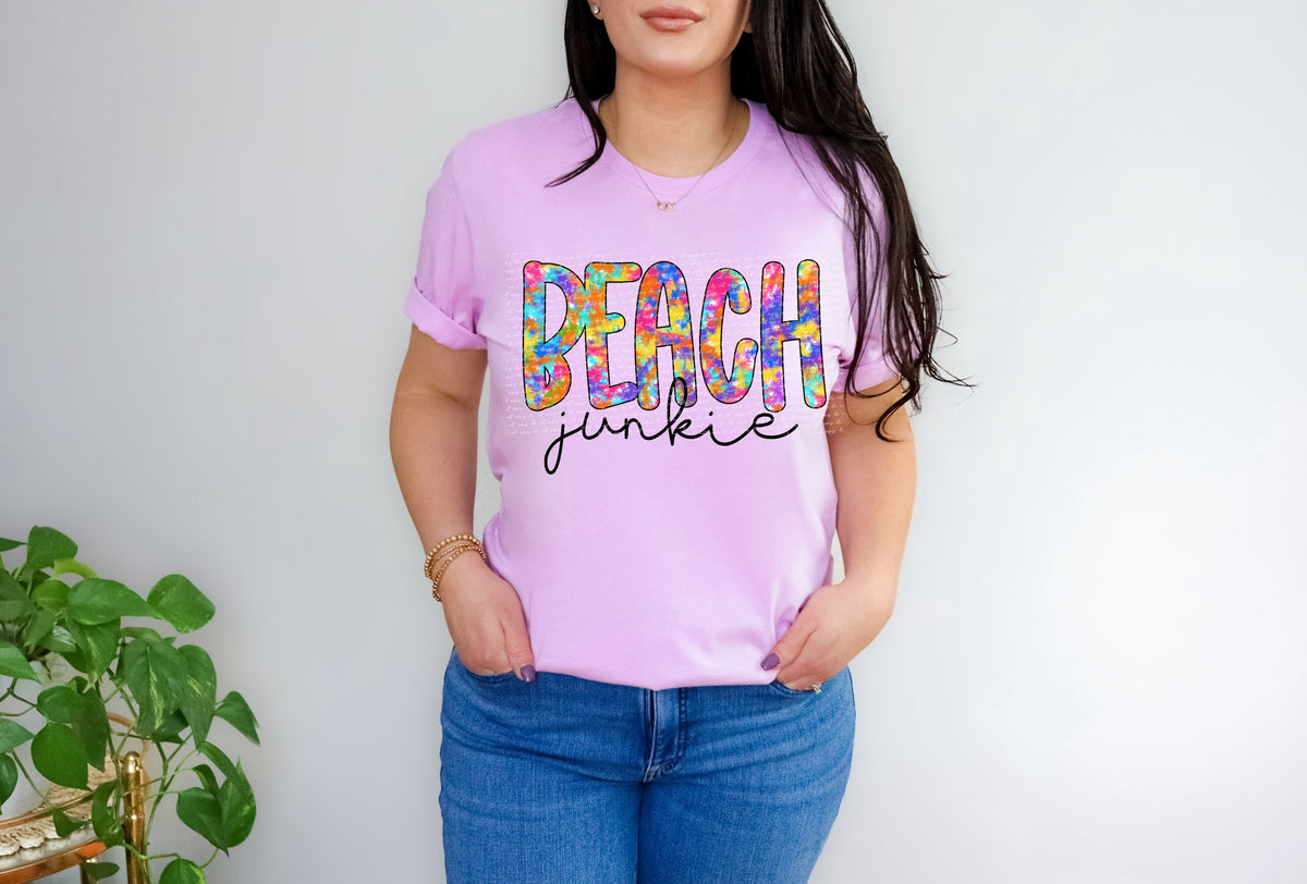 Beach junkie 28483 DTF TRANSFER