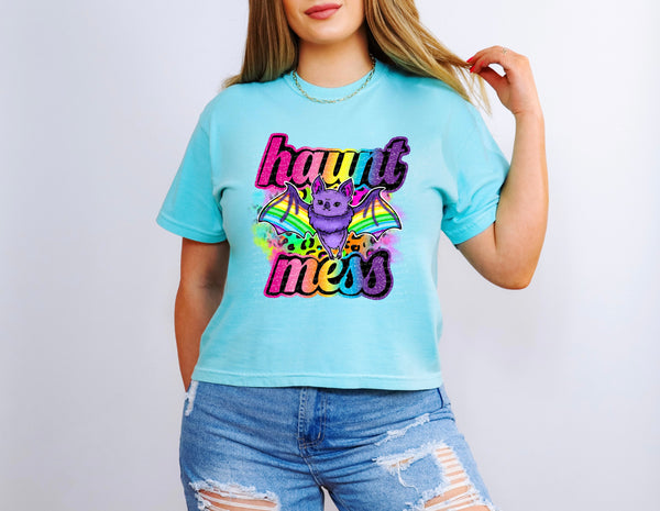 Haunt mess colorful 28637 DTF TRANSFER
