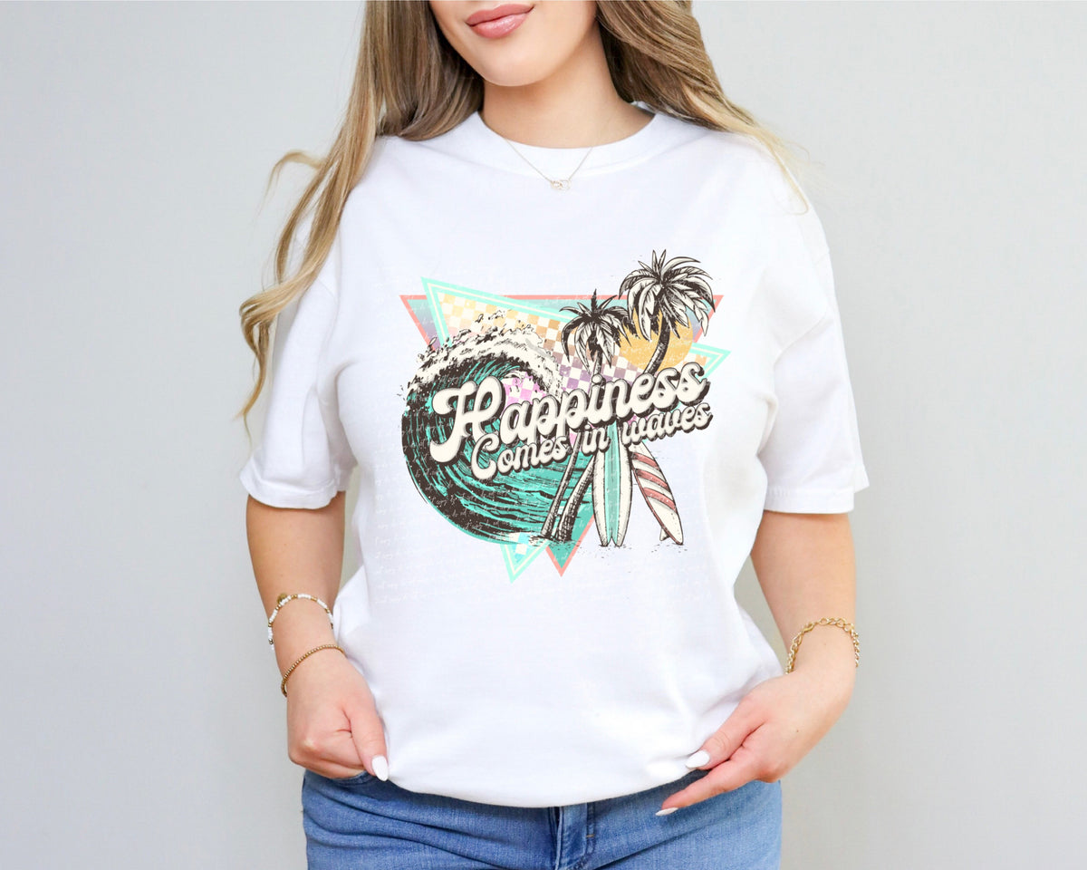 Rappiness comes in waves 28621 DTF TRANSFER