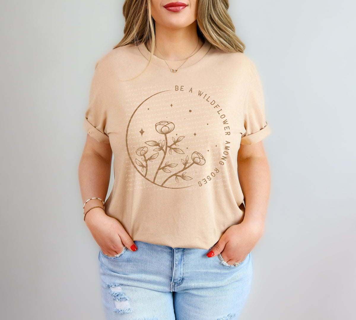 Be a wildflower among roses 28612 DTF TRANSFER