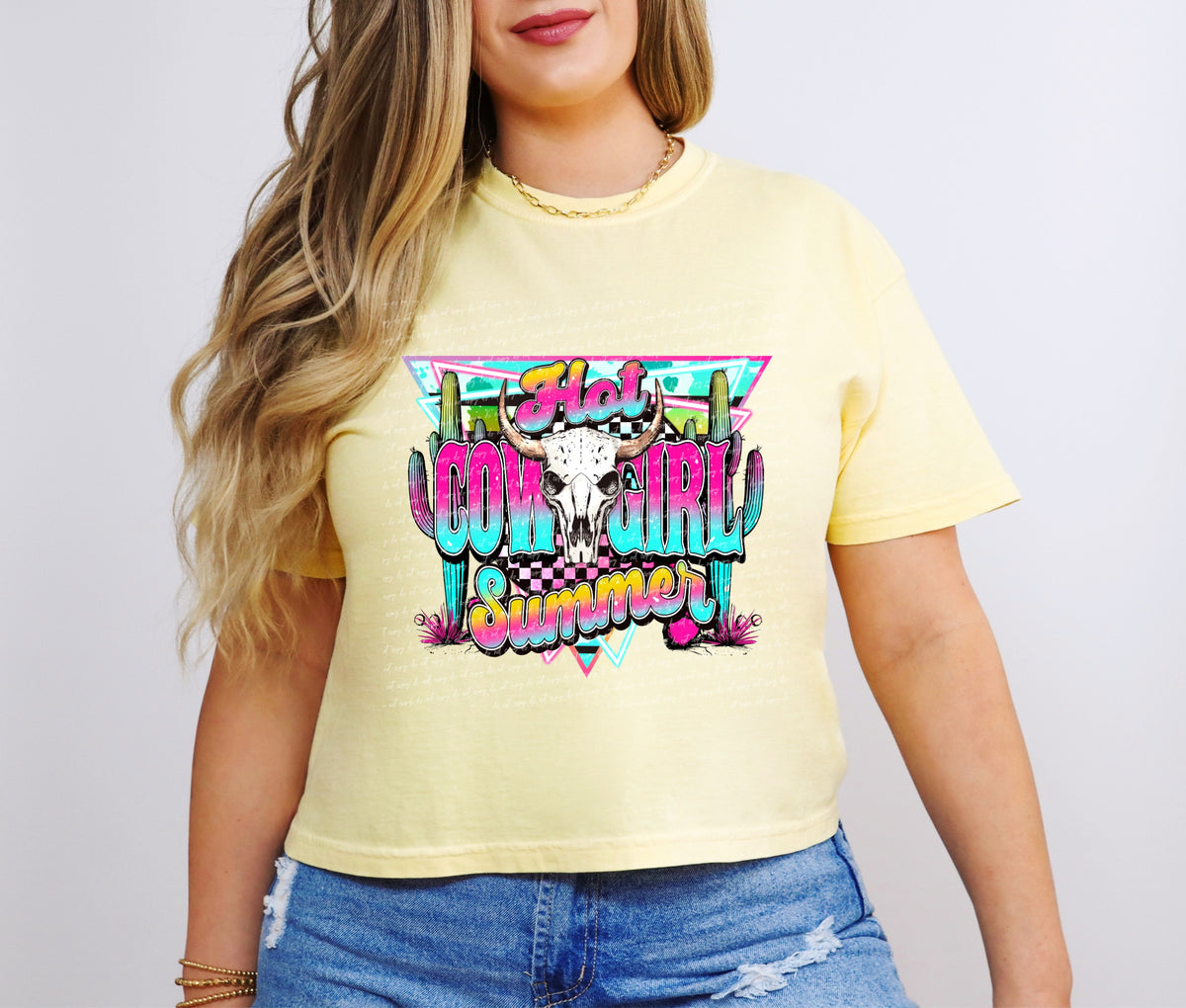 Hot cowgirl summer  28595 DTF TRANSFER