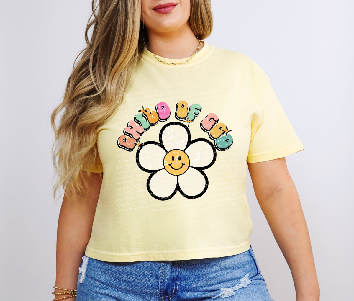 Child of God grunge 28590 DTF TRANSFER
