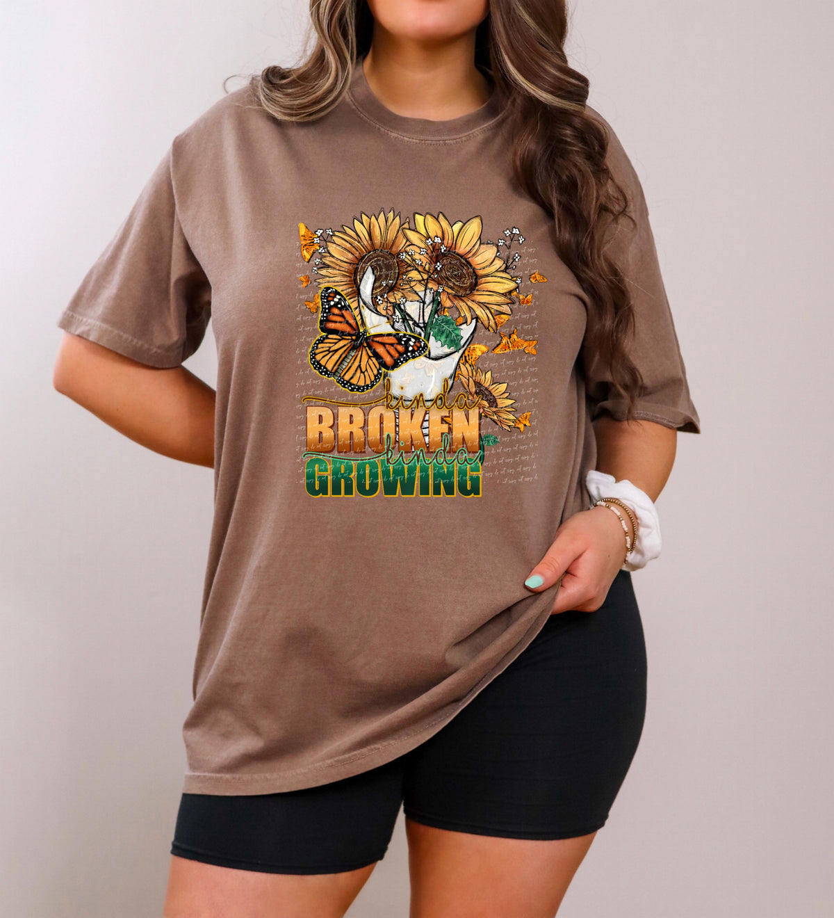 Kinda broken kinda growing 28575 DTF TRANSFER