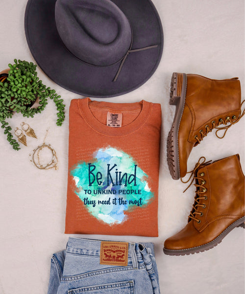 Be kind to unkind people 28555 DTF TRANSFER