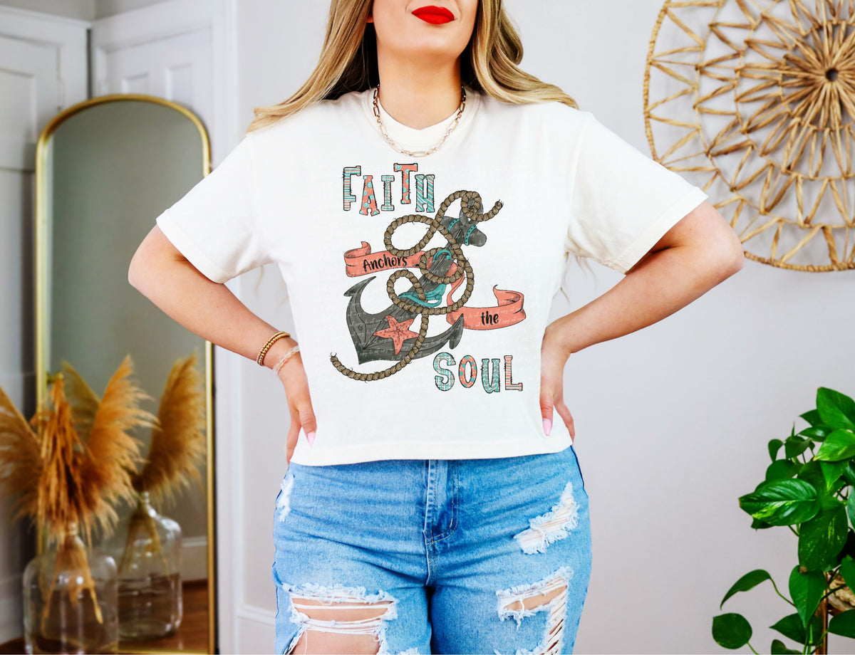 Faith soul anchor 28546 DTF TRANSFER