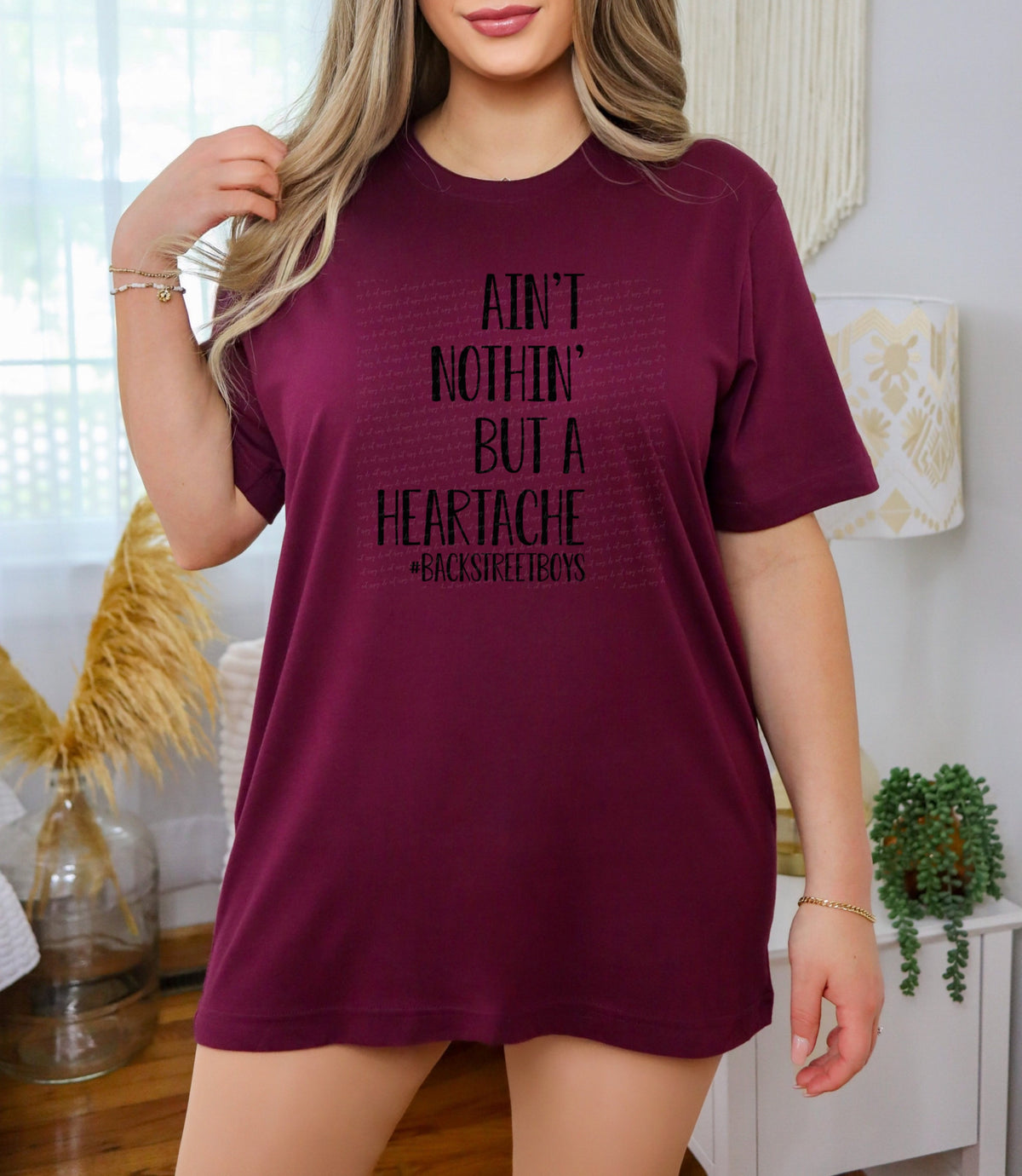 Aint nothing but a heartache 28545 DTF TRANSFER